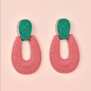 Two tone earrings